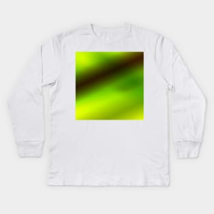 red yellow green black  texture design Kids Long Sleeve T-Shirt